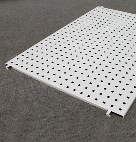 Hulplade m/firkanthul 90 cm